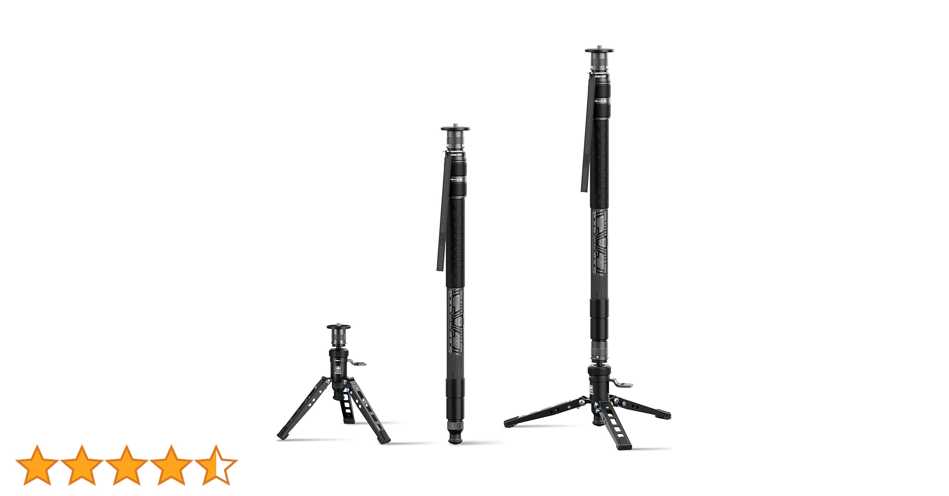 Amazon | SIRUI 一脚【瞬時に高さ調整&ペダル付き&一台三役】トラベル